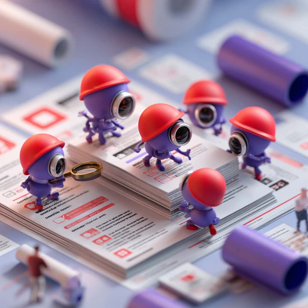 Minions working an an infographic