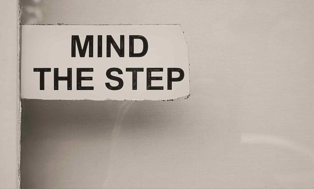 Mind the step sign that shows the changes AI brings to thought leadership